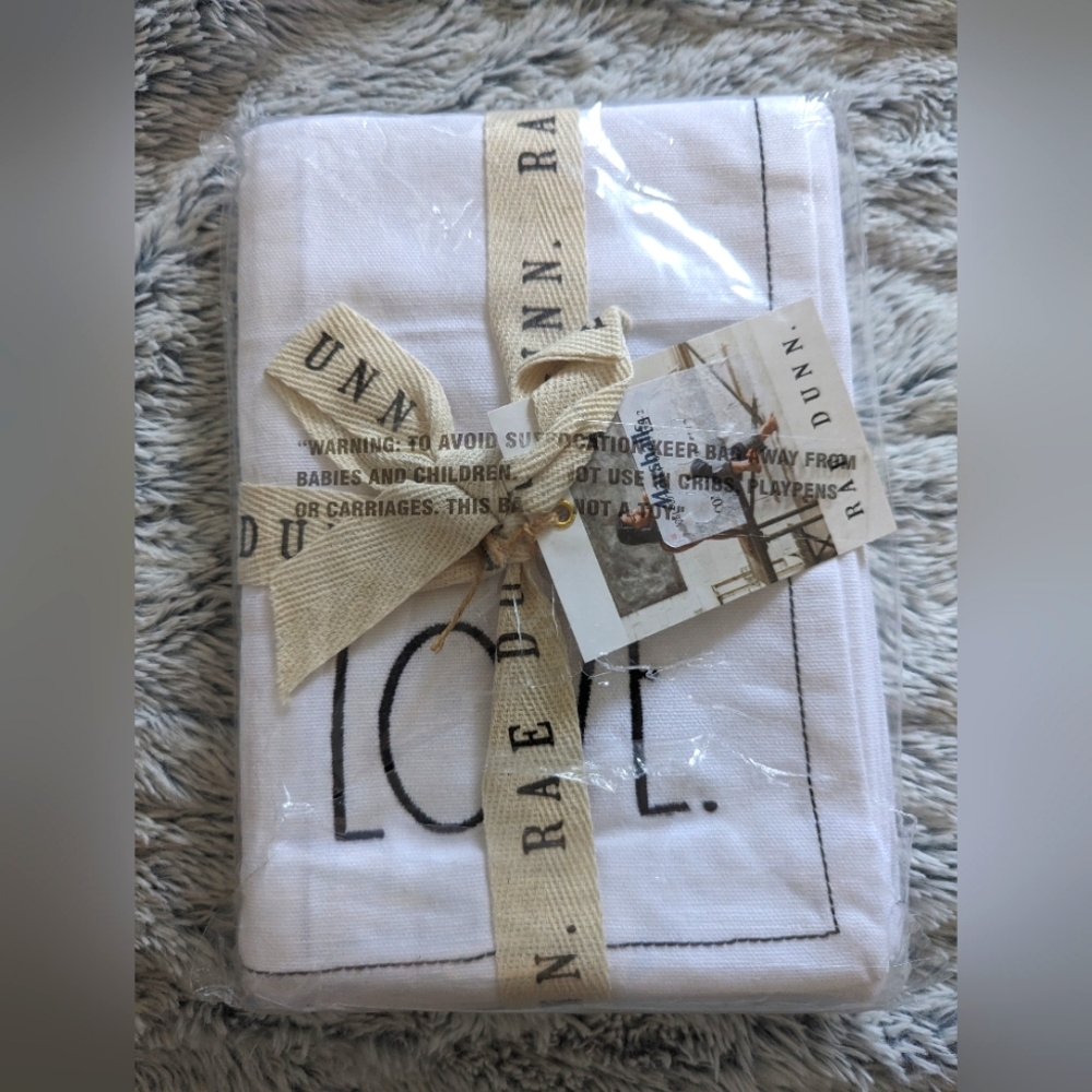 Rae Dunn Embroidered Napkin Set of 4